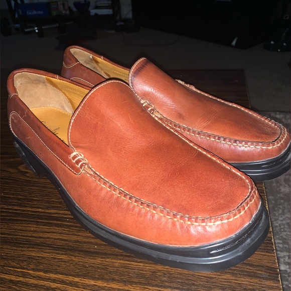 Cole Haan Nike Air Santa Barbara Slip On Loafers. Nike air soles! size 14 WIDE - Picture 1 of 7